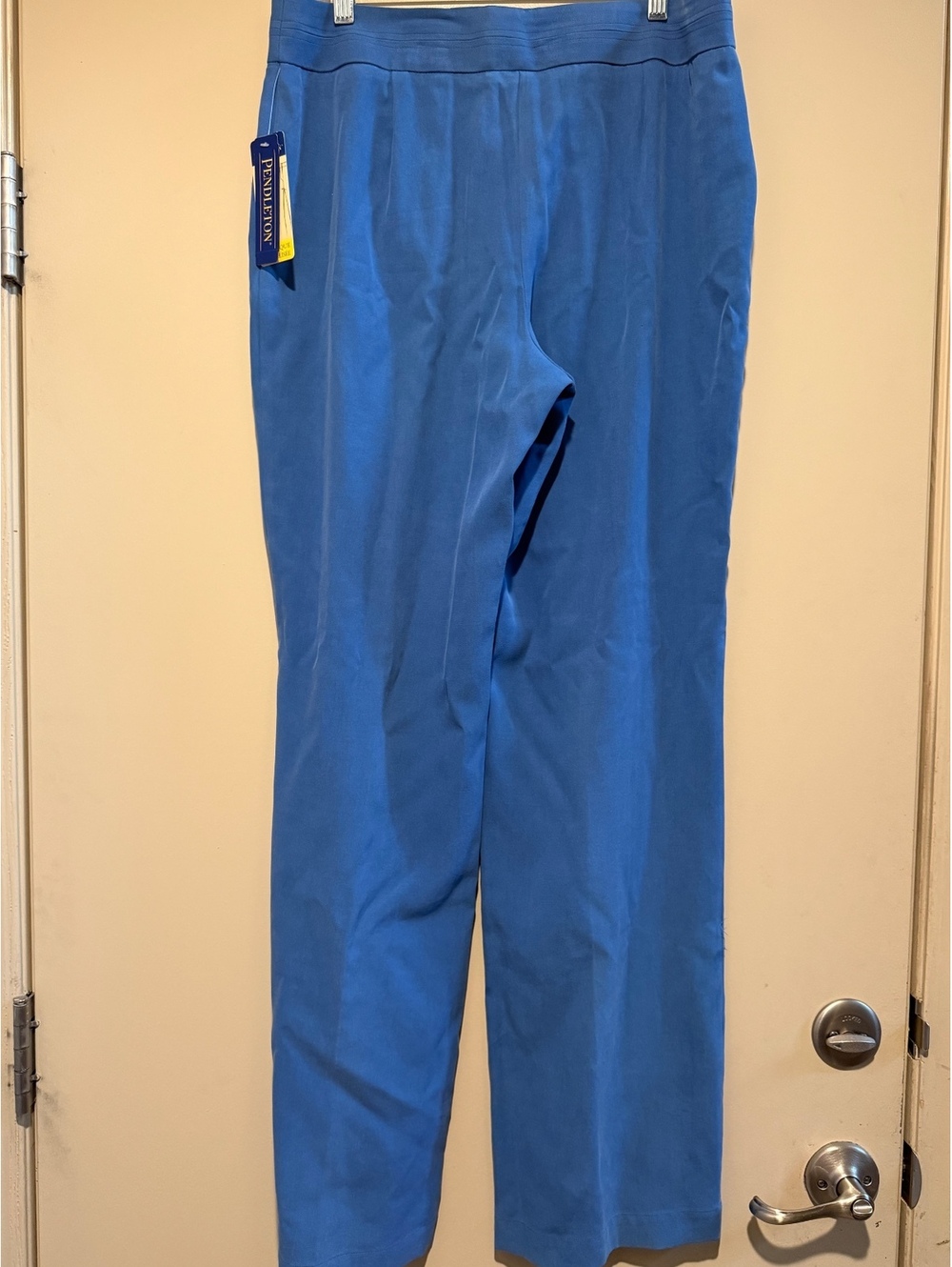Pendleton Women's Blue Silk Dress Pants Size 8 - Picture 5 of 6